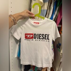 Diesel Kids boys 4t  White T-Shirt